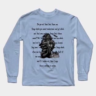 Dracula Quote Long Sleeve T-Shirt